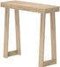 Solid Wood Console Table, 36 Inch, Sofa Table, Narrow Entryway Table for Hallway, behind the Couch, Living Room, Foyer, Easy Assembly, Blonde