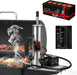 Portable Electric Smoke Generator, Adjustable Smoke Control, Fits 99% Pellet Smokers & Grills, Cold/Hot Smoking Modes for Meats/Salmon/Cheeses, with BBQ Smoker Guide