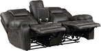 Recife 2-Piece Reclining Living Room Sofa Set, Chocolate