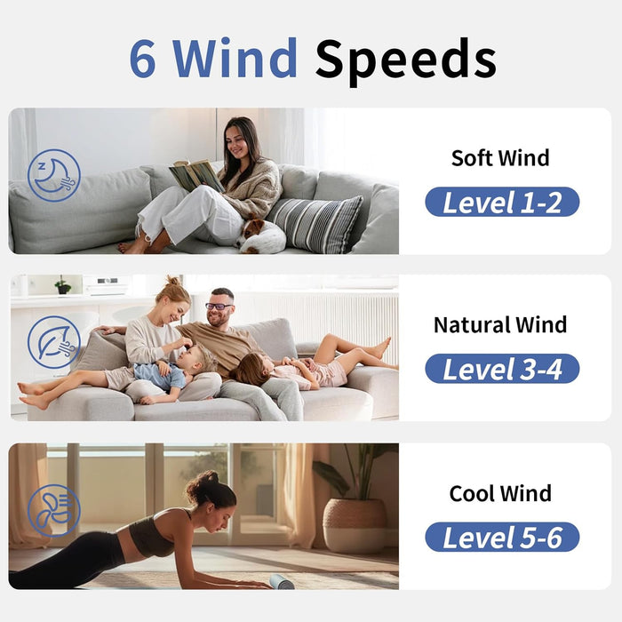 52'' Ceiling Fan with Lights and Remote, Low Profile Modern Ceiling Fan Gold, 6 Speed, Reversible, 3000K-6000K LED, Quiet DC Motor Ceiling Fans for Indoor Outdoor Bedroom Living Room