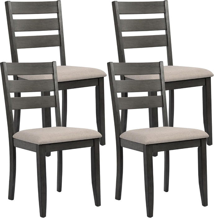 Wooden Dining Chairs Set of 4