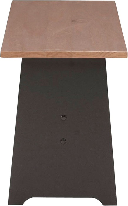 Black and Pecan Breakfast Dining Set Ardmore Nook