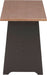 Black and Pecan Breakfast Dining Set Ardmore Nook