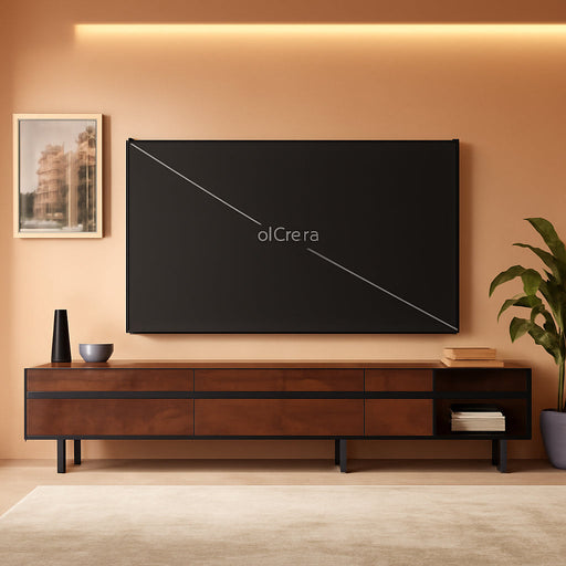 Sleek 100 Inch TV Stand with Storage