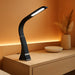 Recharge LED Desk Lamp with Clearsun LED Technology - Portable, Dimmable & Flexible Gooseneck - Travel-Friendly Task Lamp with Rechargeable Battery - for Home, Reading, Office & College Dorms
