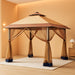 Instant Pop Up Gazebo Canopy 10x10 AllWeatherDurable