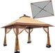 Instant Pop Up Gazebo Canopy 10x10 AllWeatherDurable