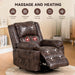 Heated Massage Recliner Chair with Lift