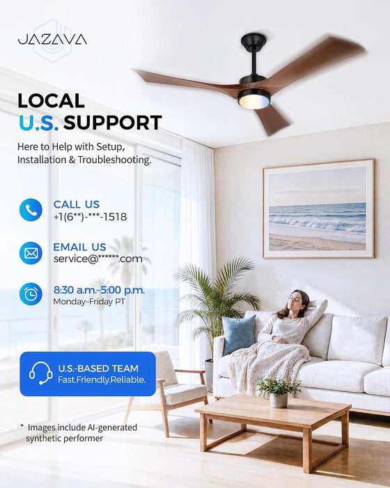 Damp Rated 52 Inch Ceiling Fan Remote Control