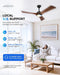 Damp Rated 52 Inch Ceiling Fan Remote Control