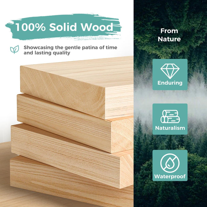 Solid Wood Dining Chairs Set of 6, Wooden Dining Room Chairs for Whole Family Use, Farmhouse Kitchen Chairs Set Suitable for Dining Room, Living Room, Black