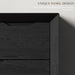 Black 6 Drawer Dresser for Bedroom, 47.4" Tall Chest of Drawers
