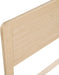 Queen Platform Bed, Faux Wood Veneer Platform Bed Frame with Panel Headboard, Strong Wooden Slats Support, No Box Spring Required, Easy Assembly, Natural