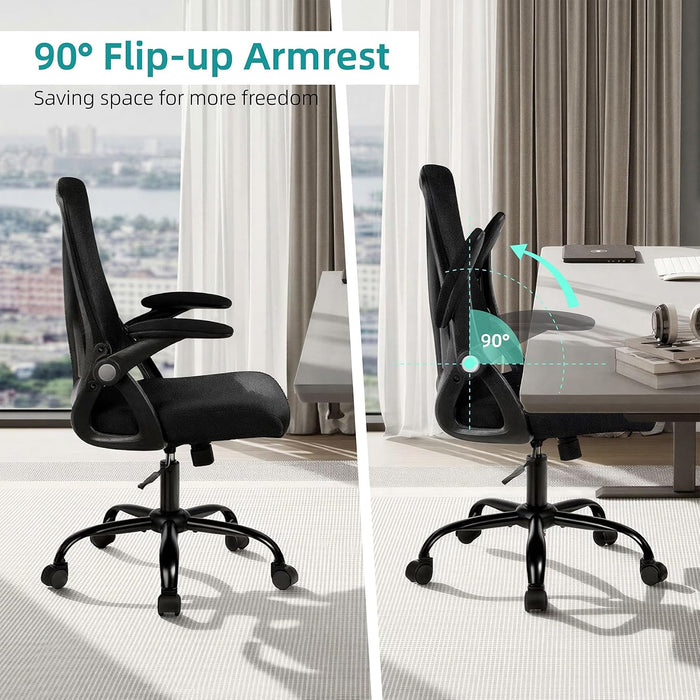 Ergonomic Office Chair, Mesh Desk Chair with Lumbar Support