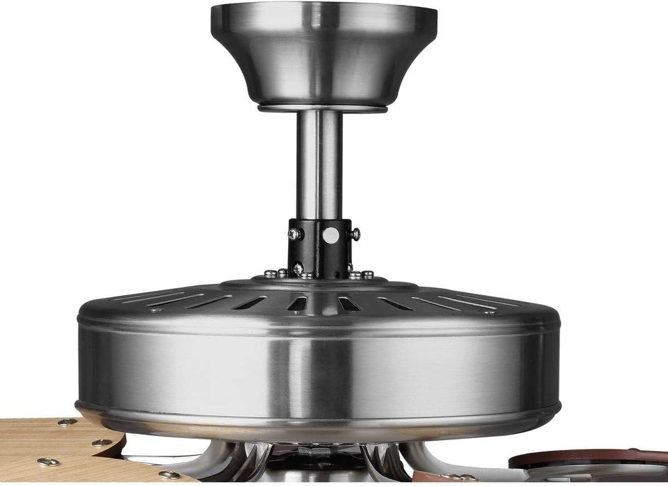 Airpro Collection 52'' Five-Blade Ceiling Fan with White Etched Light Kit
