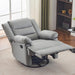 Overstuffed Rocker Glider Chair for Living Room