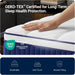 Hybrid Mattress with Gel Memory Foam, 10 Inch Twin Size Mattress
