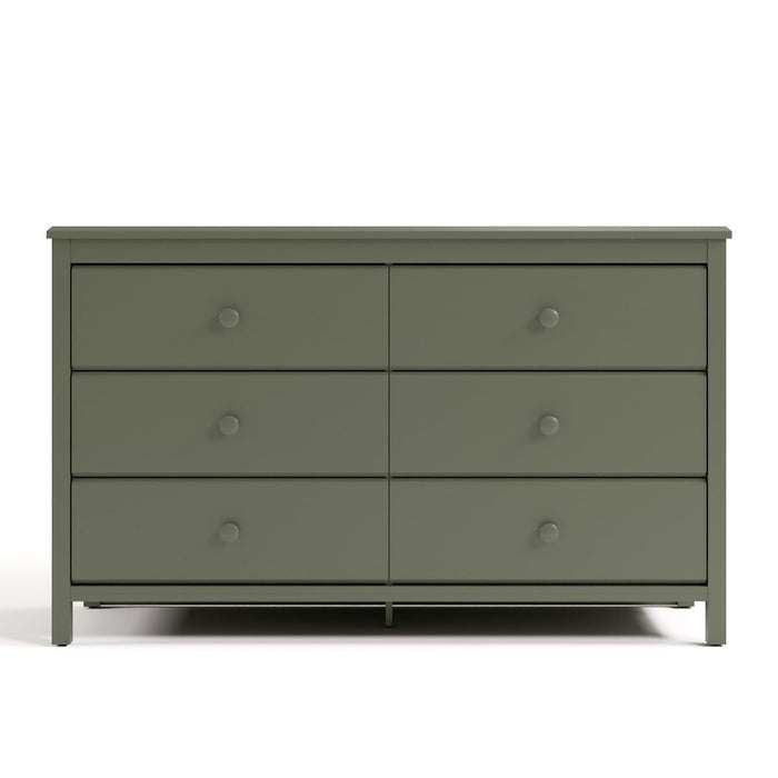 Olive Six Drawer Dresser GREENGUARD Gold Certified