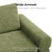 Green ThreeInOne Convertible Sleeper Sofa Bed Studio