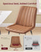 Dining Chairs Set of 2, Upholstered Kitchen Chairs, PU Leather