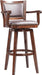 Broadmoor Swivel Extra Tall Barstool, 50-Inch, Cappuccino