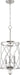 Eleanor 27 Inches Brushed Nickel Crystal Chandelier