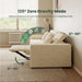115" Power Sofa,Modular Sectional Couches for Living Room,Modern Large Sofa with Recliners,Comfy Velvet Cloud Couch with Deep Seat,Pet Friendly,Free Combination for Home(Beige)