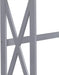 Console Table for Entryway, 2 Tier Narrow Sofa Table Bookshelf Accent Tables W/Storage Shelf, Living Room Entry Hall Foyer Tables Furniture, Grey
