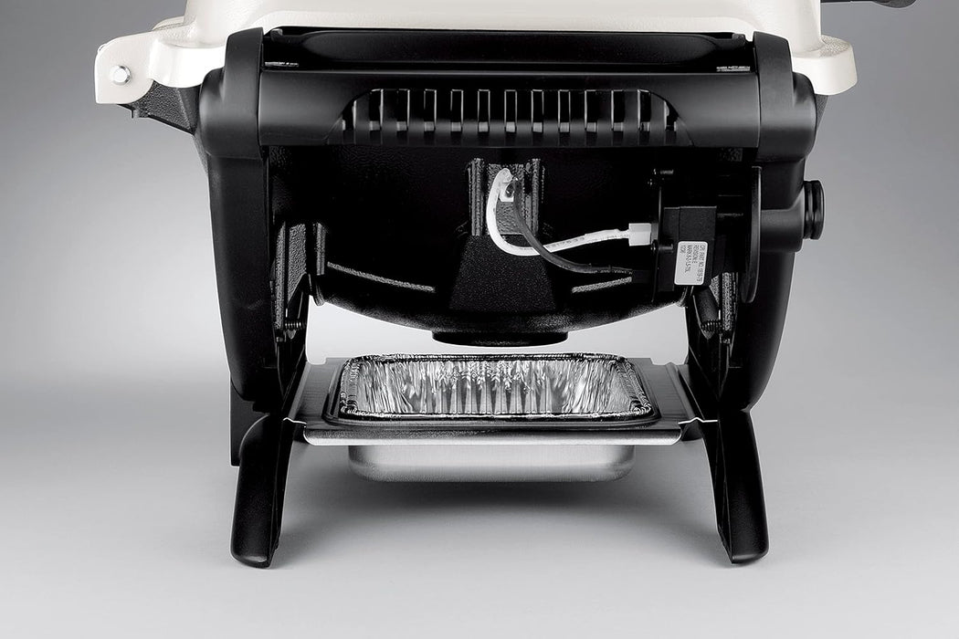 Q1200 Liquid Propane Portable Gas Grill for Travel and Camping, 1 Burner, Titanium