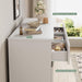 Modern White 7 Drawer Dresser for Bedroom, Simply Chest of Drawers, Wood Storage Dresser with Deep Drawers for Living Room Hallway Entryway, White