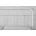 Dorley Farmhouse White Metal Queen Bed (64.76 in W. X 53.54 in H.)