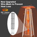 Pyramid Patio Heater, 48000 BTU Glass Tube Propane Patio Heater with Wheels and Cover, Outdoor Propane Heaters for Patio, Backyard, Garden, Porch, and Pool, Bronze