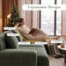 Emerald 108 Inches Overstuffed Boneless Tufted Sofa