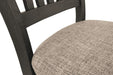 Tyler Creek 20" Dining Room Upholstered Chair, 2 Count, Antique Black