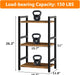 Narrow Bookshelf With Industrial Grade Steel Construction