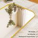 Oversized Full Length Mirror 76"X34" Arched Floor Standing Mirror