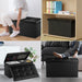 30 Inch Fireproof Waterproof Locking Storage Ottoman