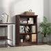 3-Shelf Bookcase, Wood Bookshelves for Living Room, Library, Office