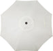 10FT Outdoor Patio Umbrella, Outdoor Table Umbrella, Yard Umbrella, Market Umbrella with 8 Sturdy Ribs, Push Button Tilt and Crank