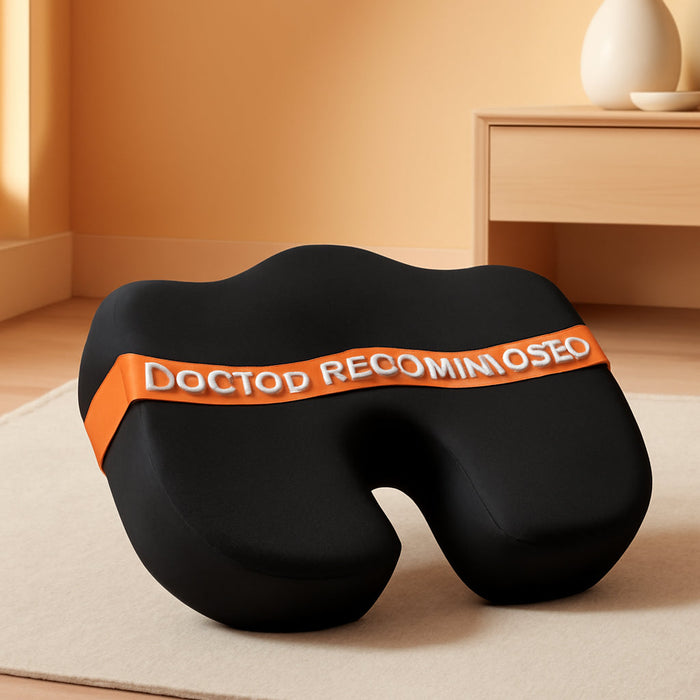 Doctor Recommended Memory Foam Seat Cushions for Office Chairs - HSA FSA Eligible Tailbone Pain Relief Cushion, Sciatica & Back Support, Office Chair Cushion & Car Seat Cushion