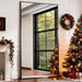 76"X34" Rectangle Full Body Floor Mirrors, Full Length Mirror Hanging or Leaning, Aluminum Alloy Frame Wall Mirror for Bedroom, Dressing Room, Black