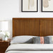 MOD-6219-WAL Robbie King Wood Headboard, Walnut