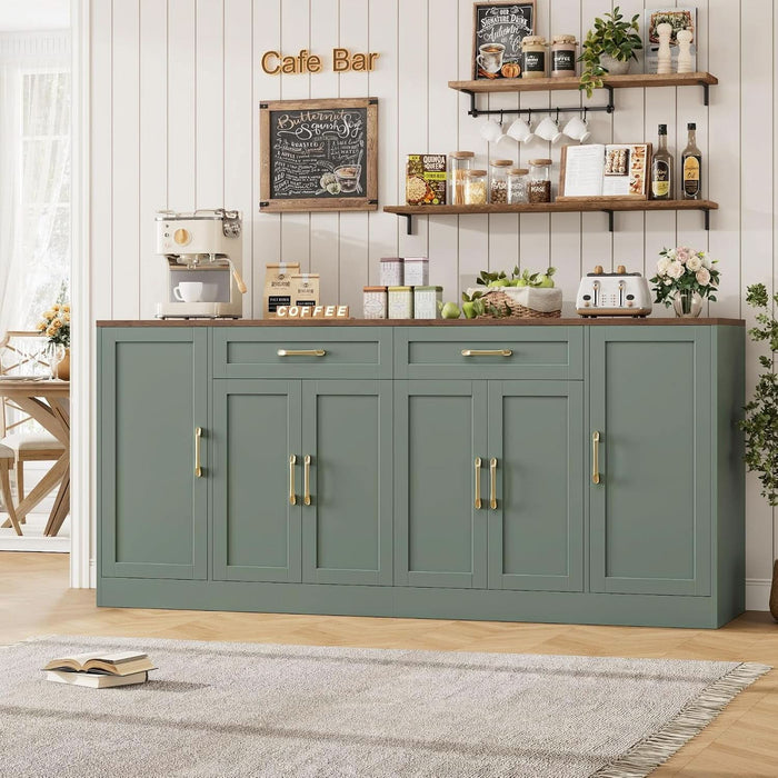 71” Large Buffet Cabinet with Storage, Sideboard Cabinet