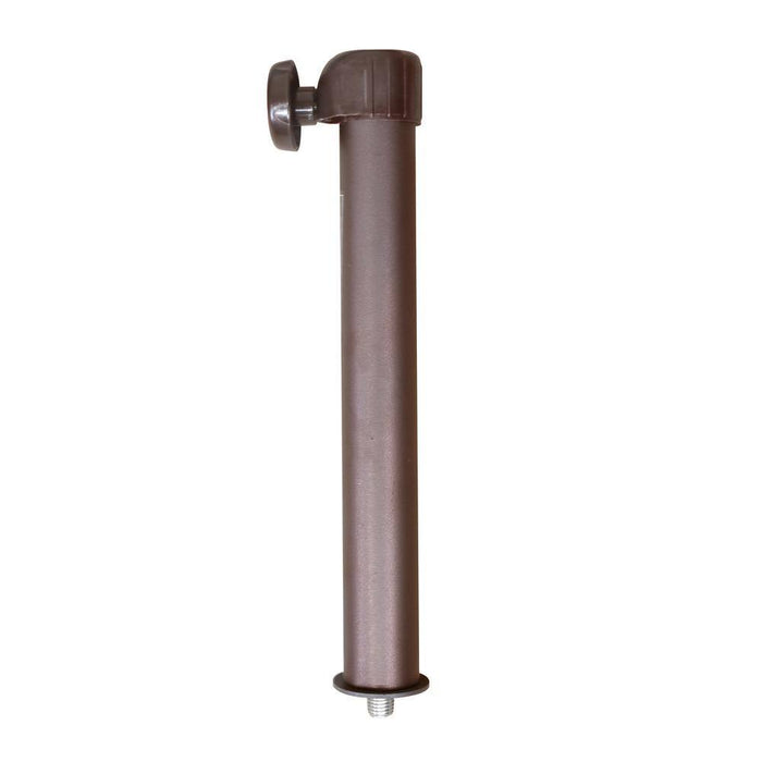 50 Lbs. Steel round Patio Umbrella Base in Bronze