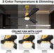 52 Inch Smart Ceiling Fan with Lights,Outdoor Ceiling Fan 3 Wood Blades Compatible with Alexa/Gg Voice Control&App&Remote,Quiet DC Motor for Covered Patio Porch Bedroom,Black and Gold