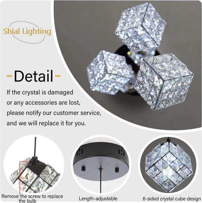 10-Lights LED Staircase Chandelier Modern Foyer Chandeliers Large Chandelier for High Ceilings,Crystal Pendant Light for Living Room Stairwell Dining Room Entryway