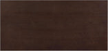 Coadz 82 Inch Wooden Dining Table, Modern Rectangular Kitchen Dinner Table for 6-8 People, Pedestal Wooden Dining Furniture for Kitchen Office Conference Room, Espresso Brown
