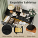 Tall Dresser for Bedroom,Farmhouse 5 Drawers Dresser, Chest of Drawer Chest, Multi-Tier Clothing Storage Cabinet, Black