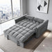 54 Inches Convertible Sofa Bed With AdjustableBackrest