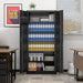 SeventyOne Inch IndustrialGrade Lockable Metal Cabinet Black